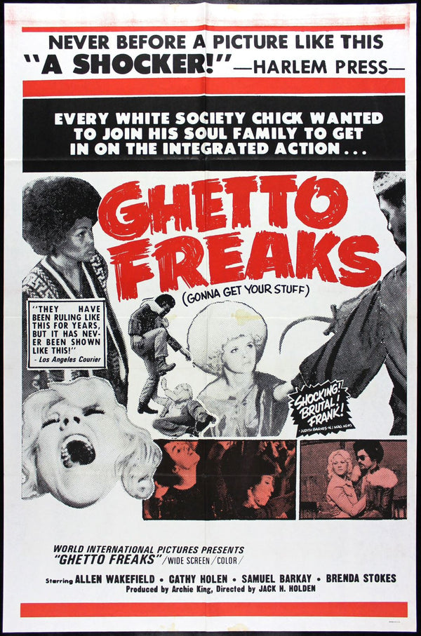 Original Ghetto Freaks movie poster