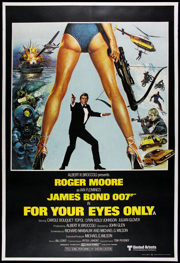 Original For Your Eyes Only movie poster