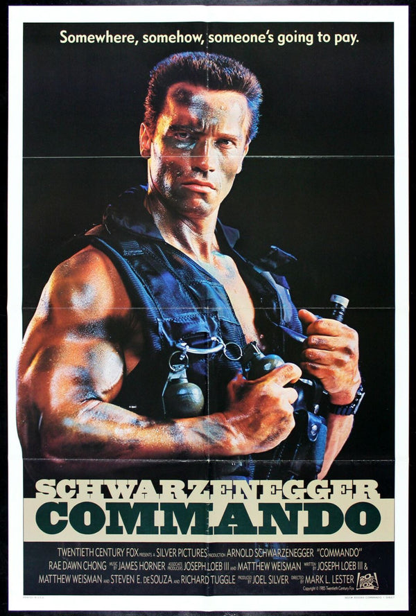 Original Commando movie poster