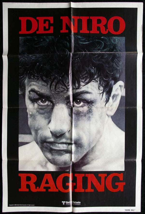 Original Raging Bull movie poster