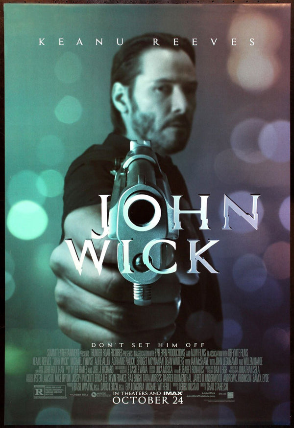 Original John Wick movie poster