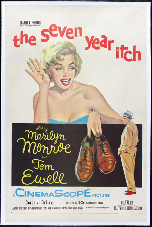 Original The Seven Year Itch movie poster