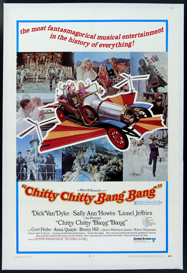 Original Chitty Chitty Bang Bang movie poster