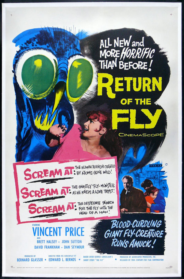 Original Return of the Fly movie poster