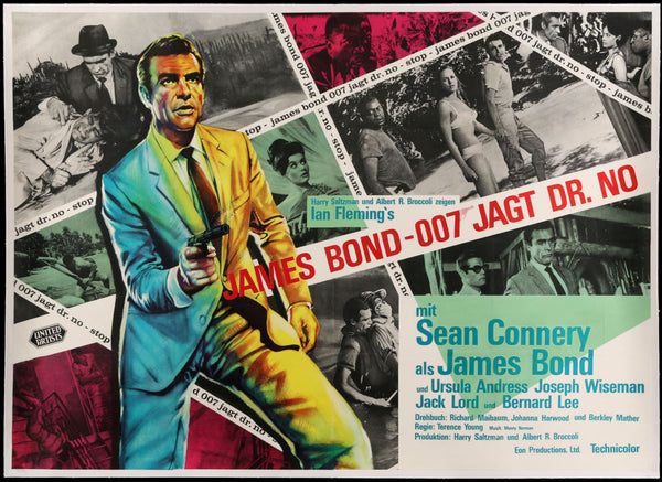 Original Dr. No movie poster