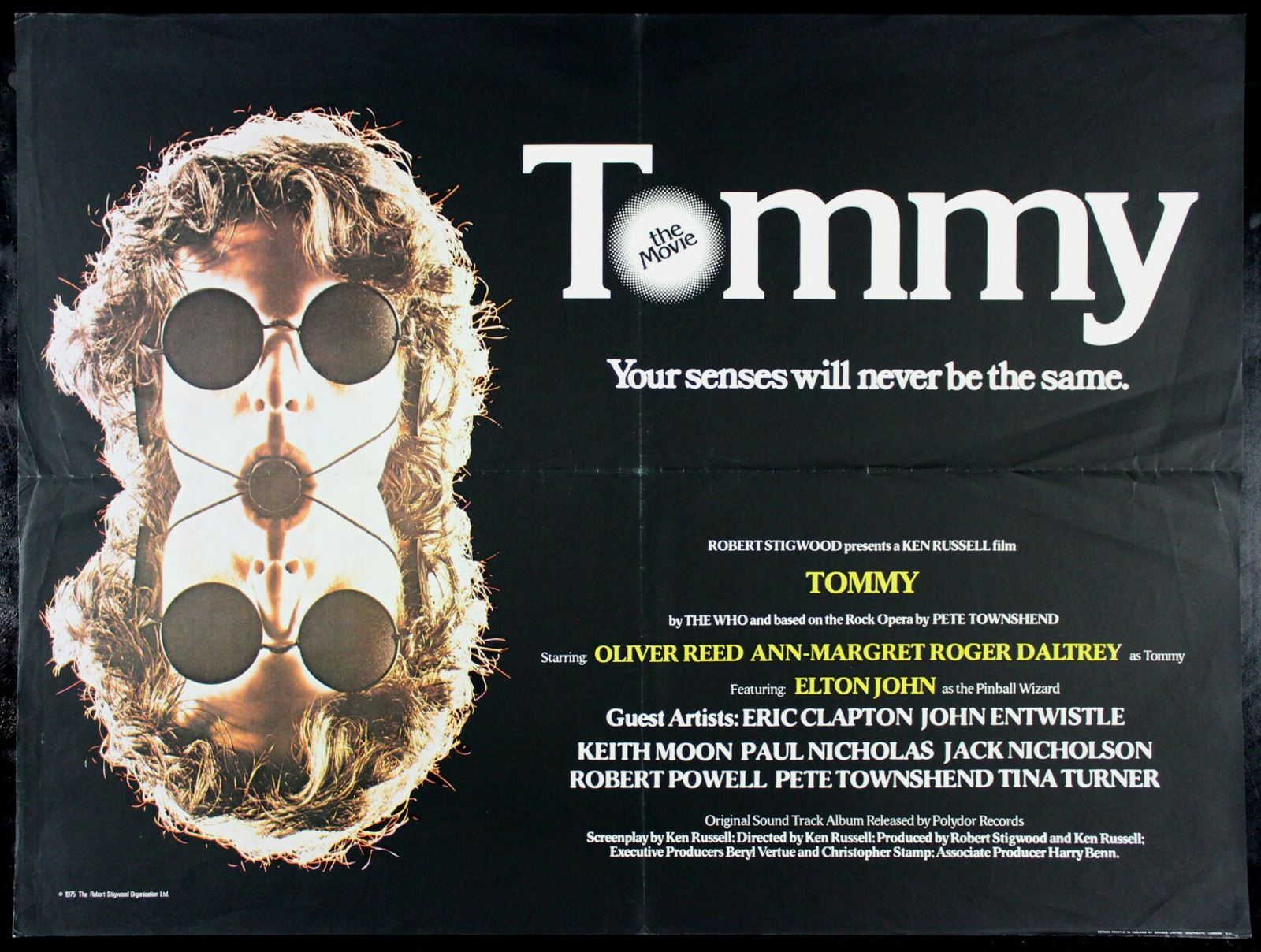 Original Tommy movie poster