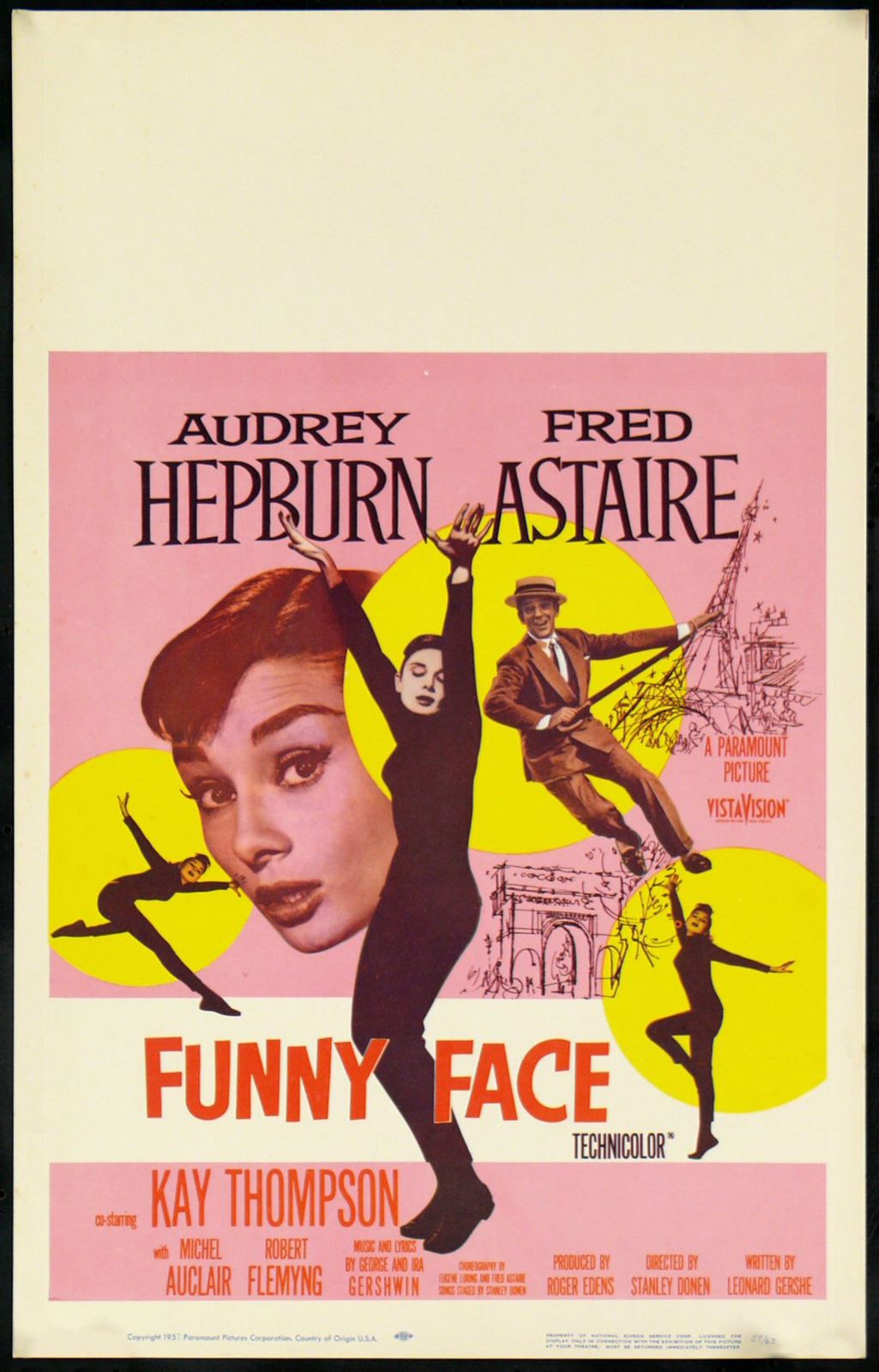 Original Funny Face movie poster