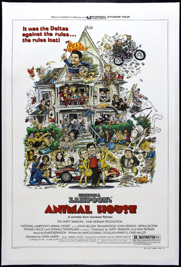 Original Animal House movie poster