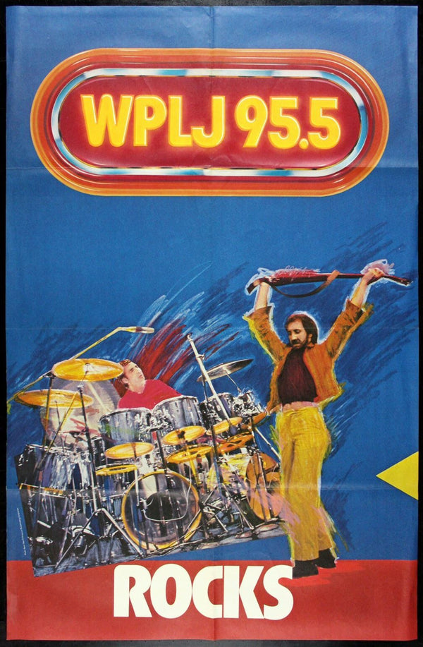 Original THE WHO ✯ WPLJ 95.5 movie poster