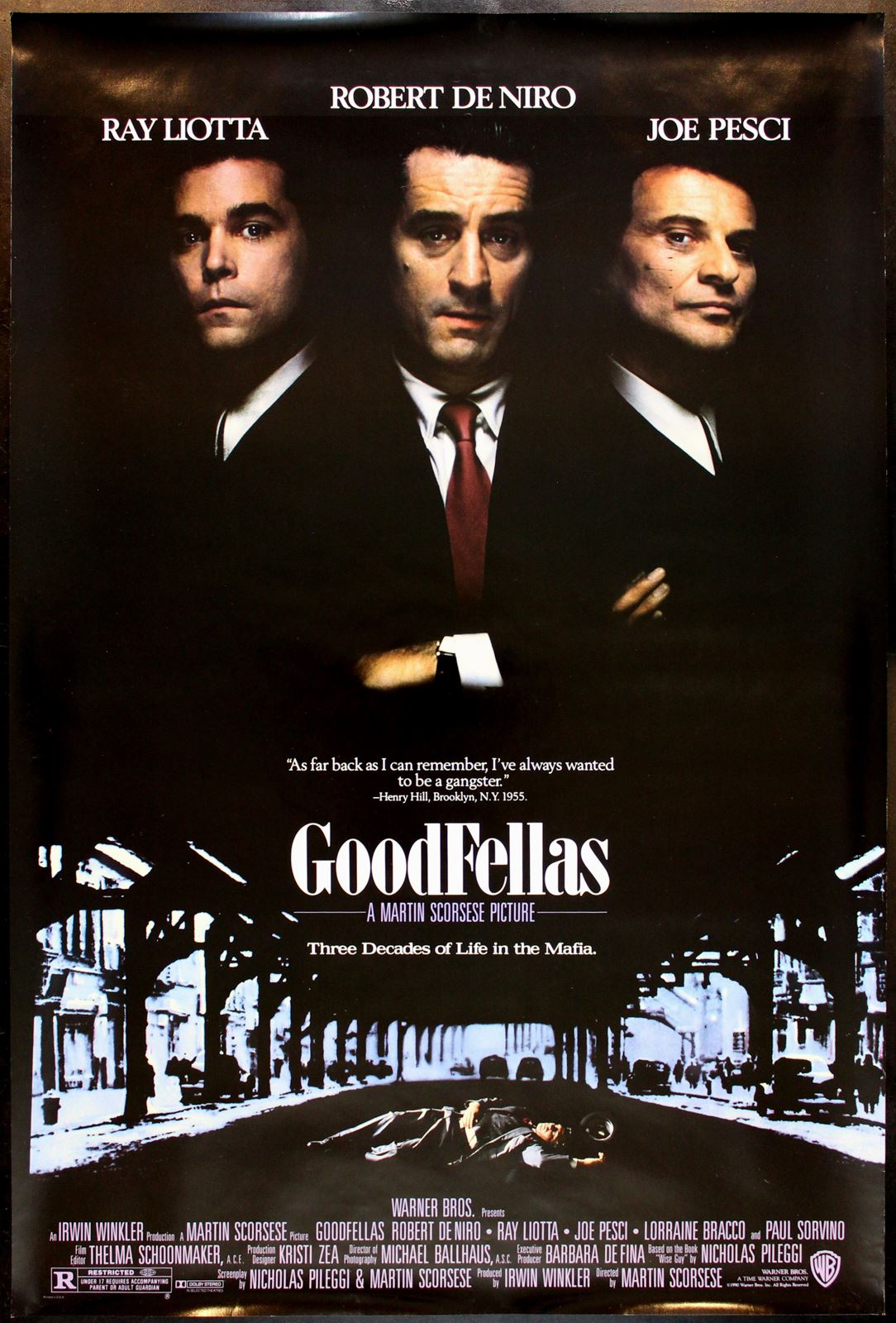 Original Goodfellas movie poster
