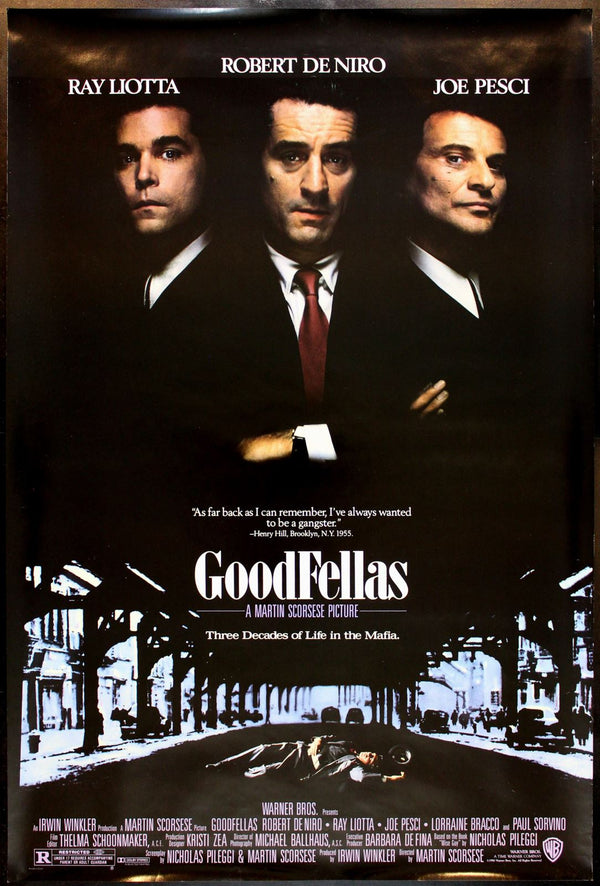 Original Goodfellas movie poster