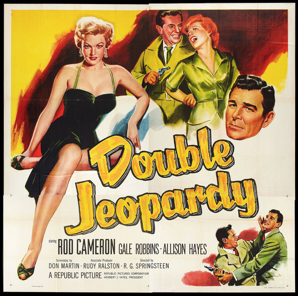 Original Double Jeopardy movie poster