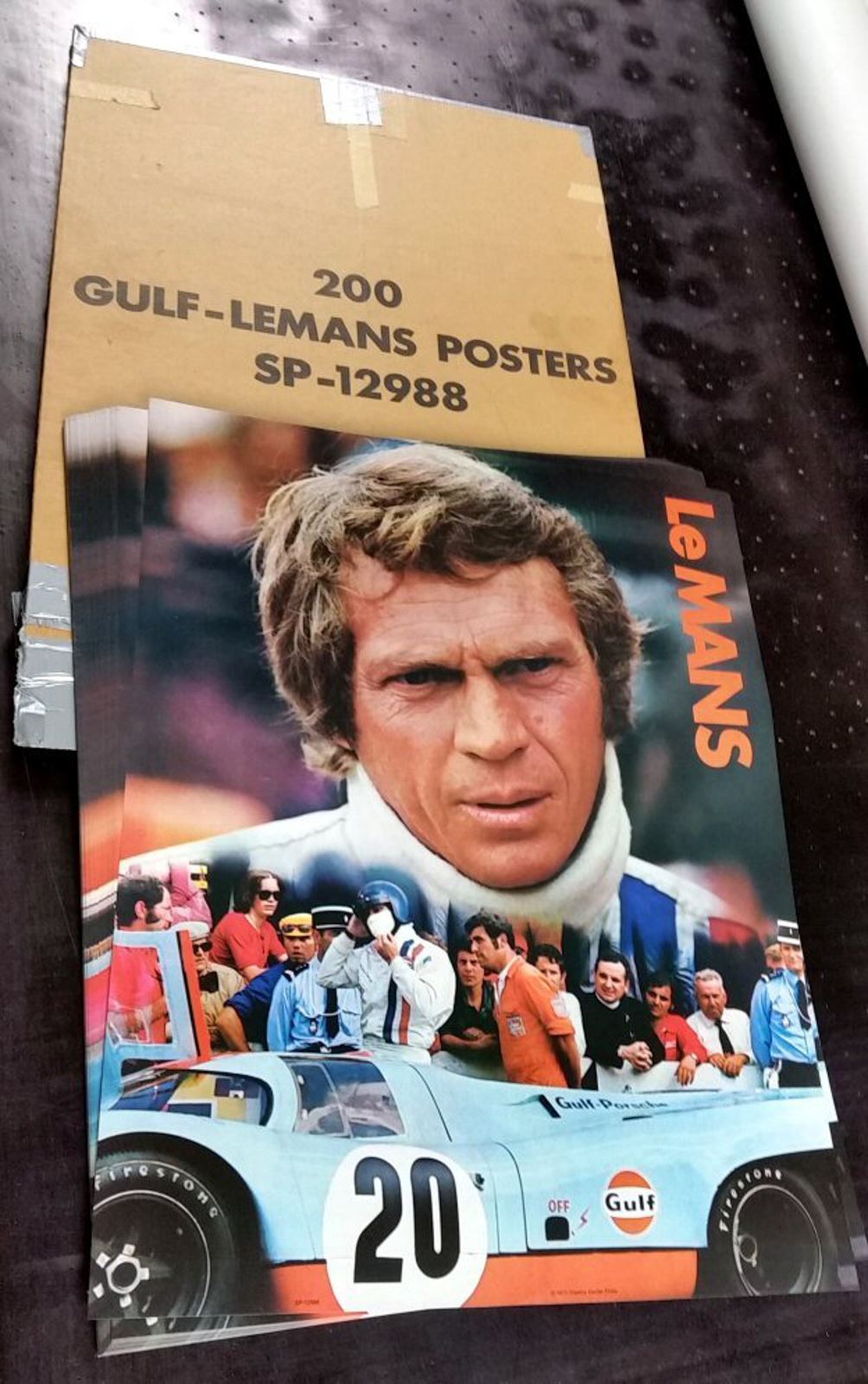 Original Le Mans movie poster