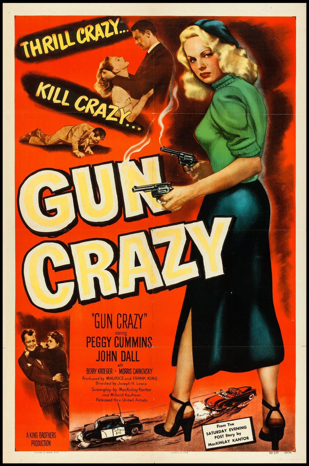 Original Gun Crazy movie poster