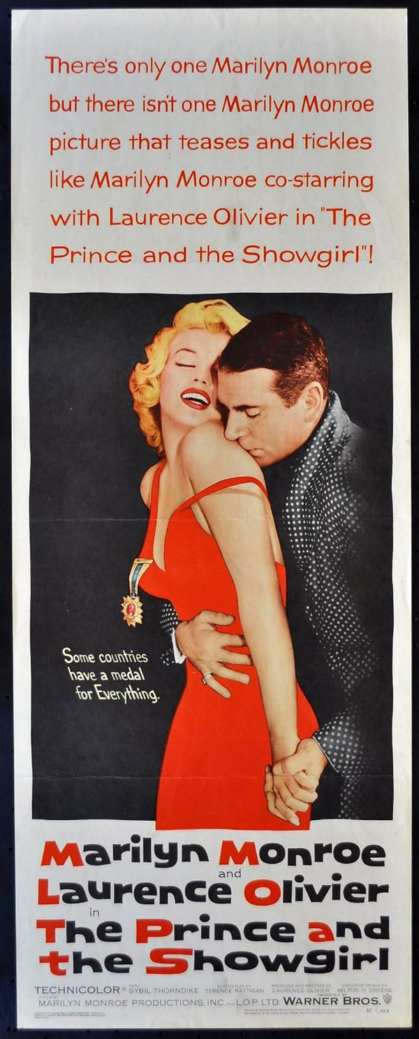 Original The Prince and the Showgirl movie poster