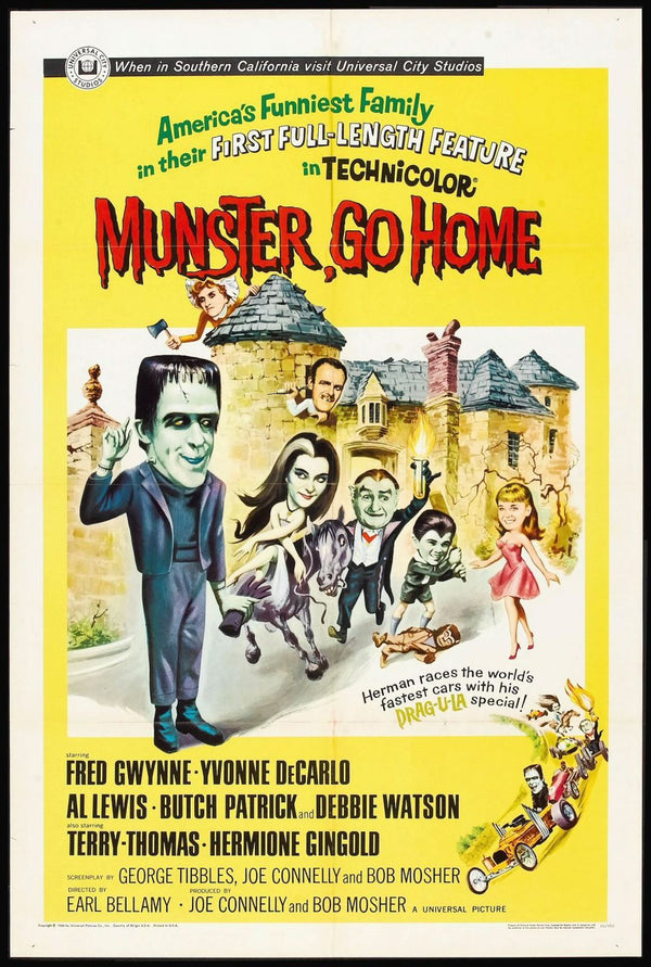 Original Munster, Go Home! movie poster