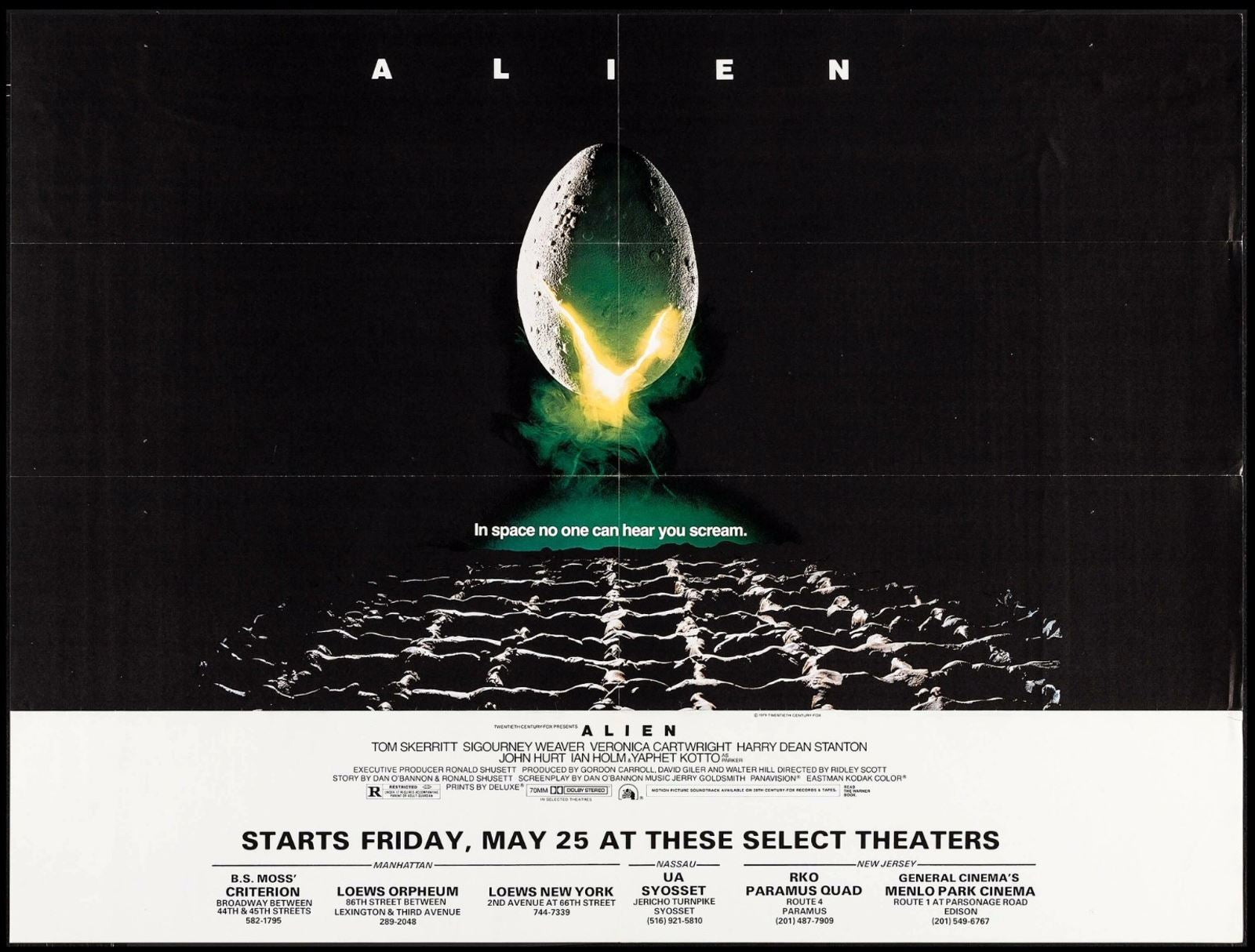 Original Alien movie poster