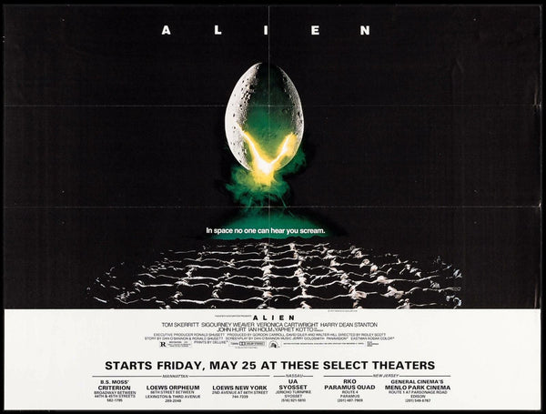 Original Alien movie poster