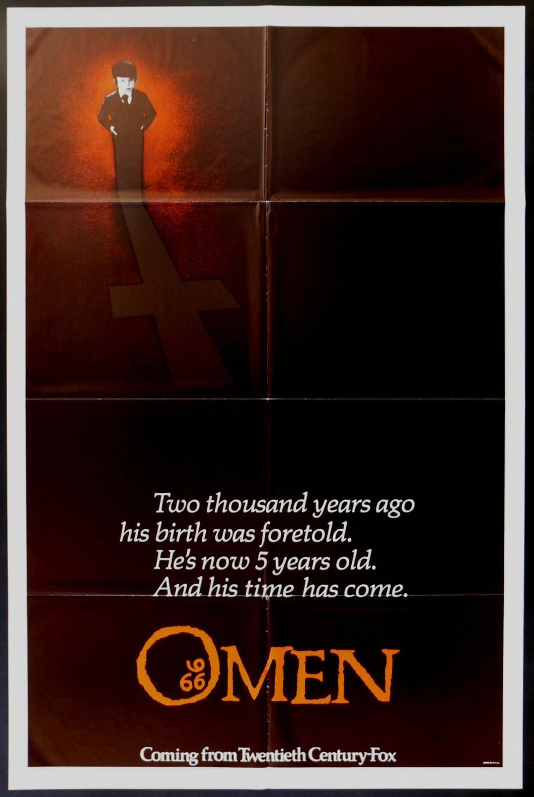 Original The Omen movie poster