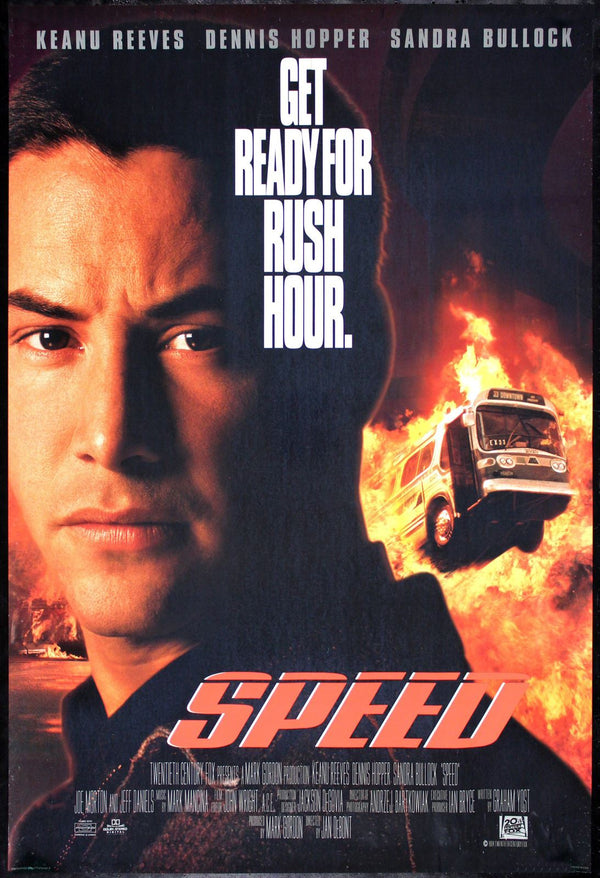 Original Speed movie poster