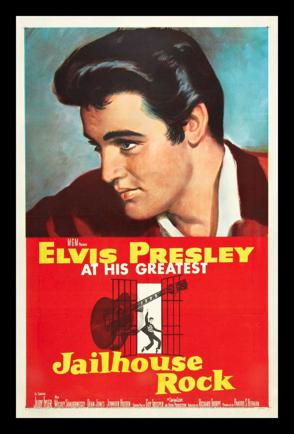 Original Jailhouse Rock movie poster