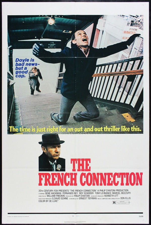 Original The French Connection movie poster