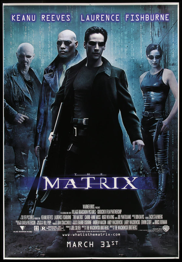 Original The Matrix movie poster