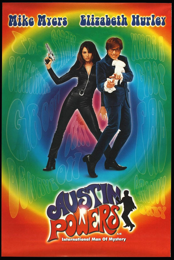 Original Austin Powers: International Man of Mystery movie poster