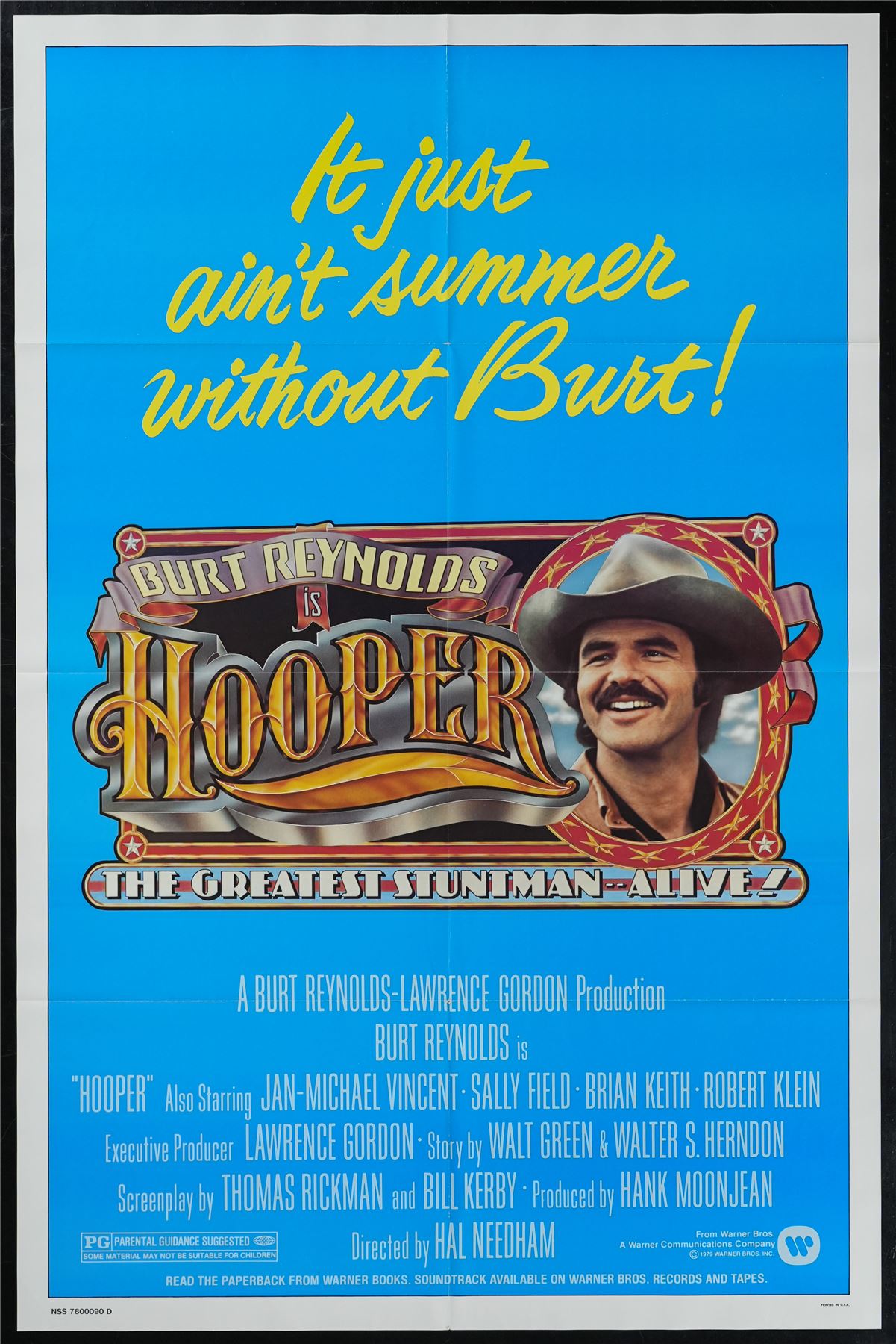 Original Hooper movie poster