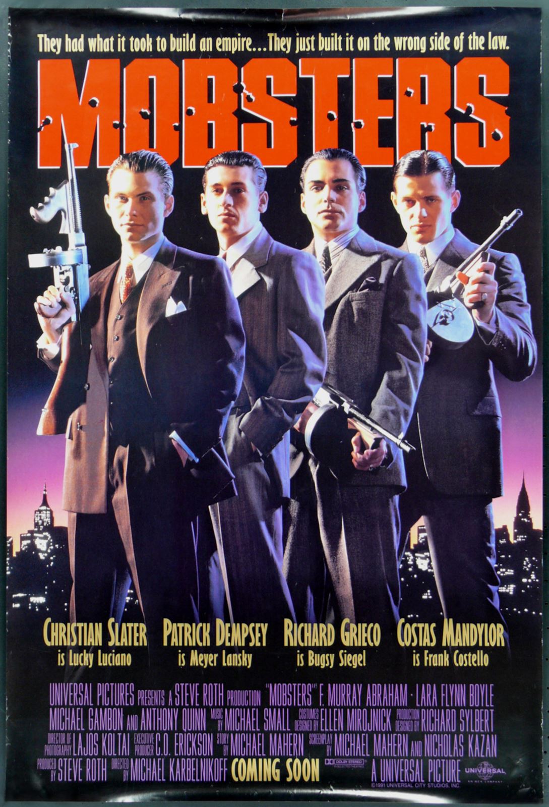 Original Mobsters movie poster