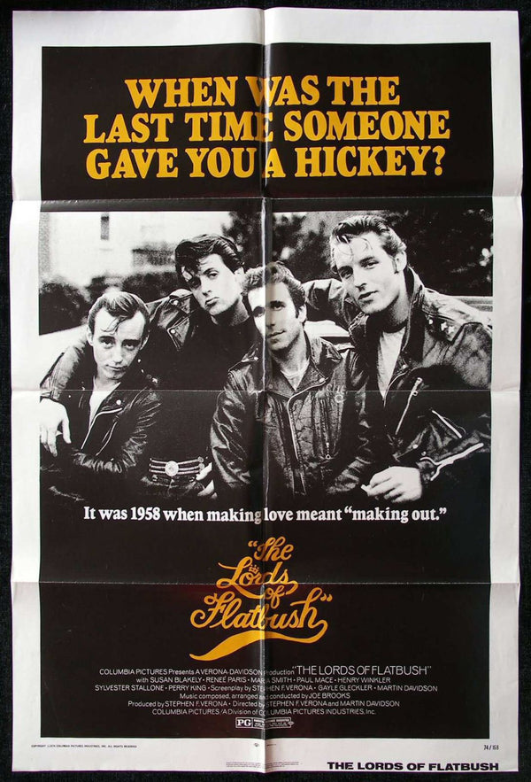 Original Lords of the Flatbush movie poster