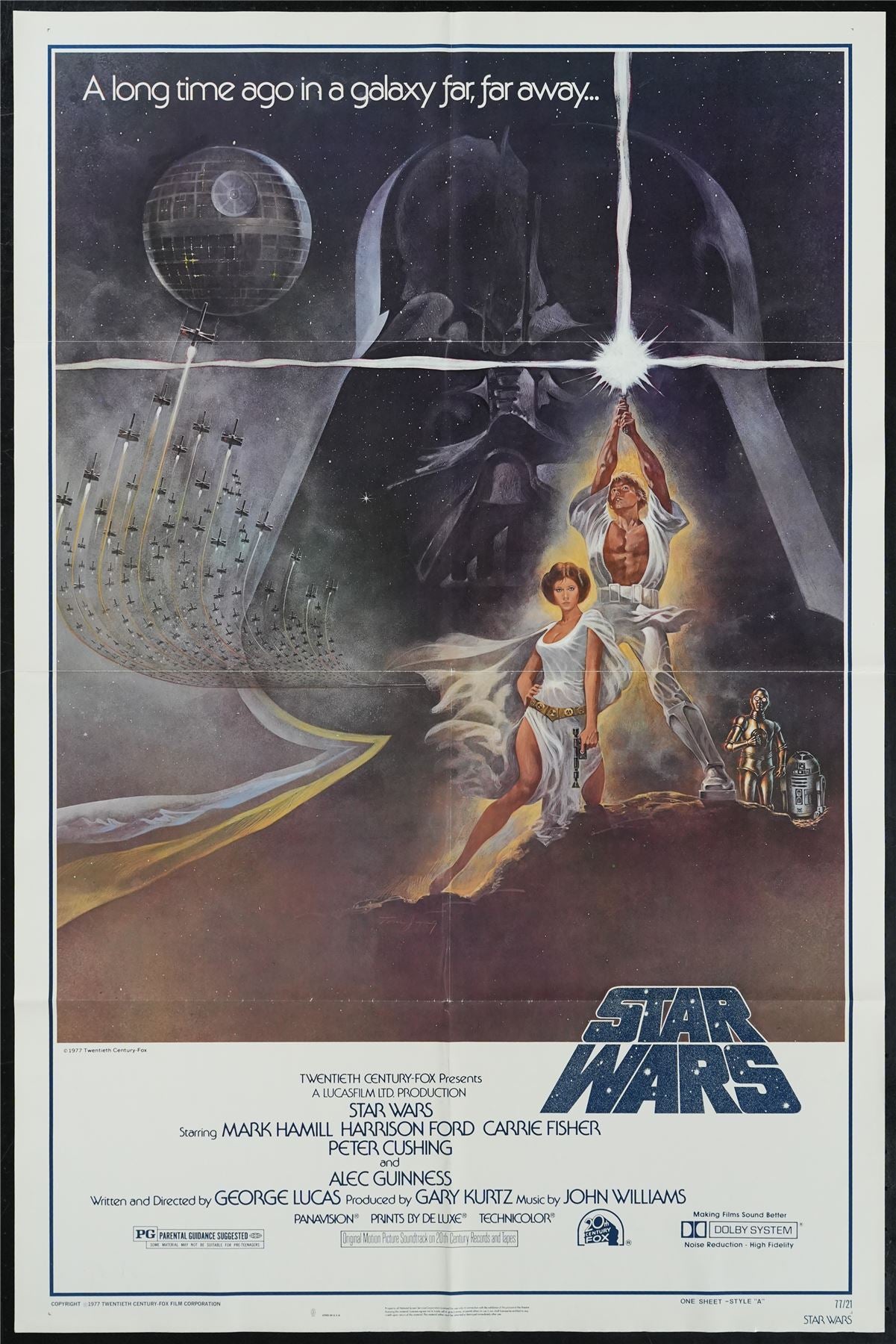 Original A New Hope movie poster