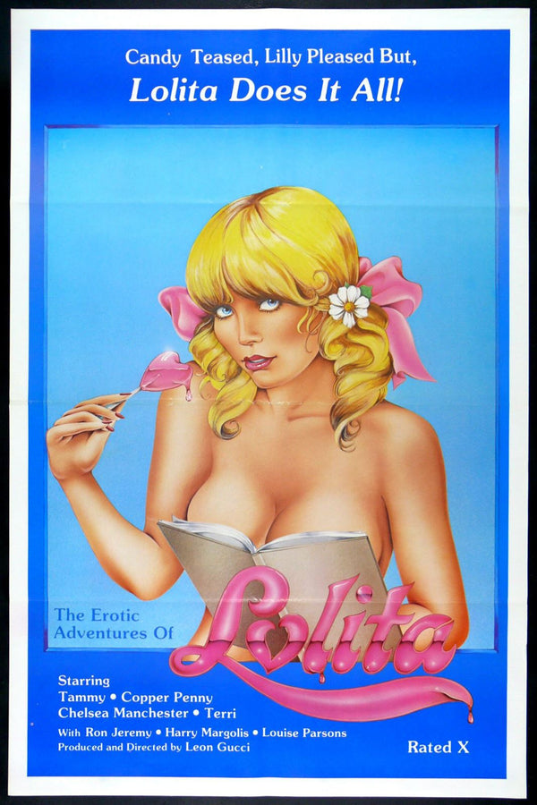 Original The Erotic Adventures of Lolita movie poster