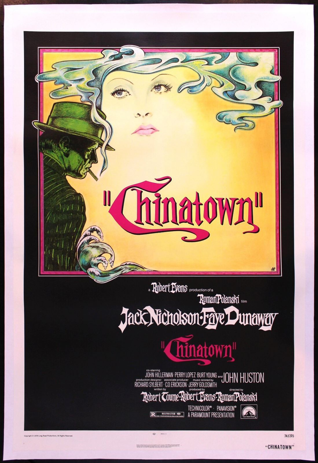 Original Chinatown movie poster