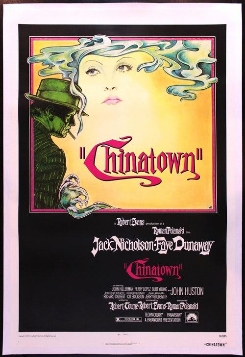Original Chinatown movie poster