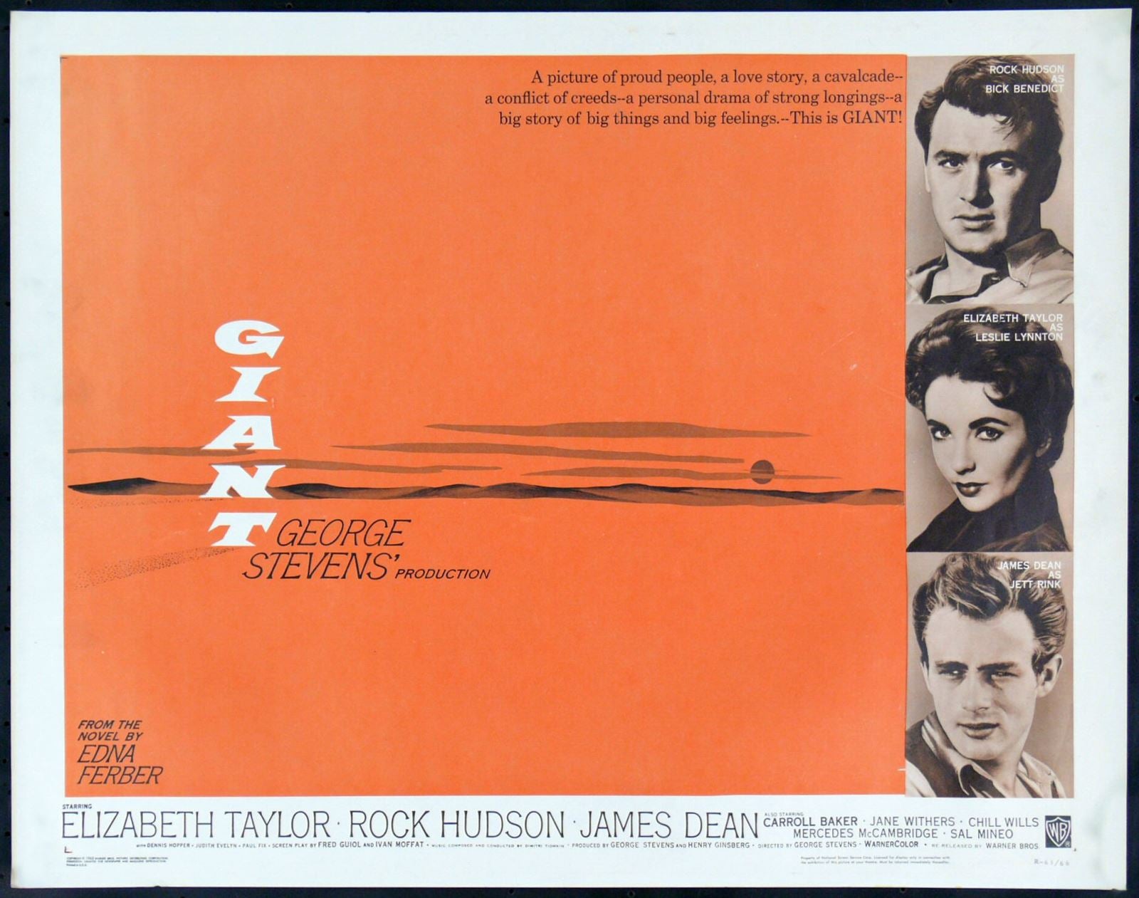 Original Giant movie poster