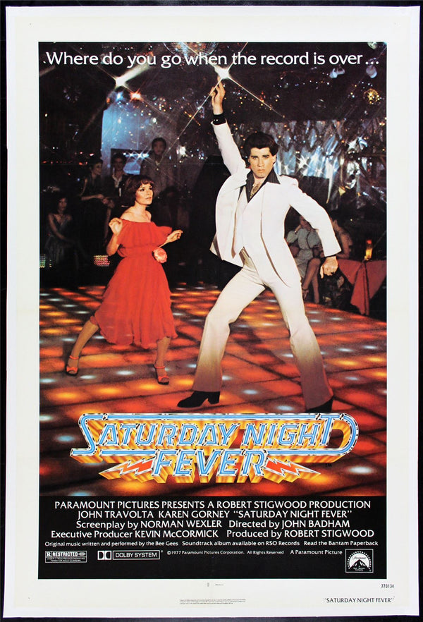 Original Saturday Night Fever movie poster