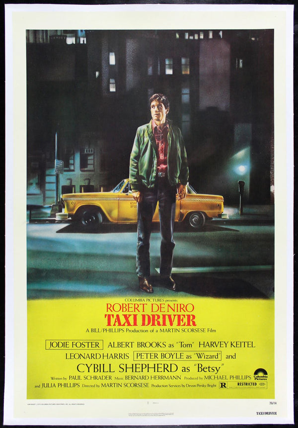 Original Taxi Driver movie poster