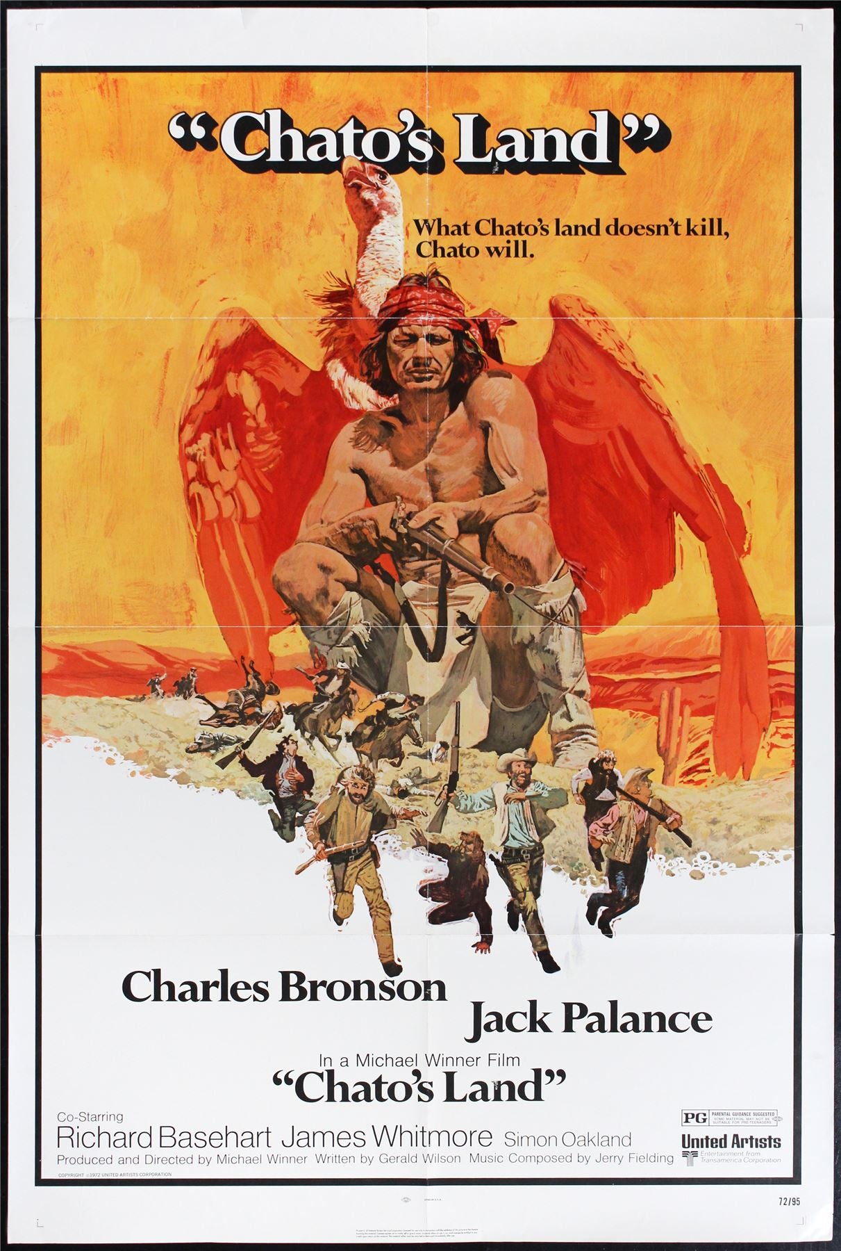 Original Chato's Land movie poster