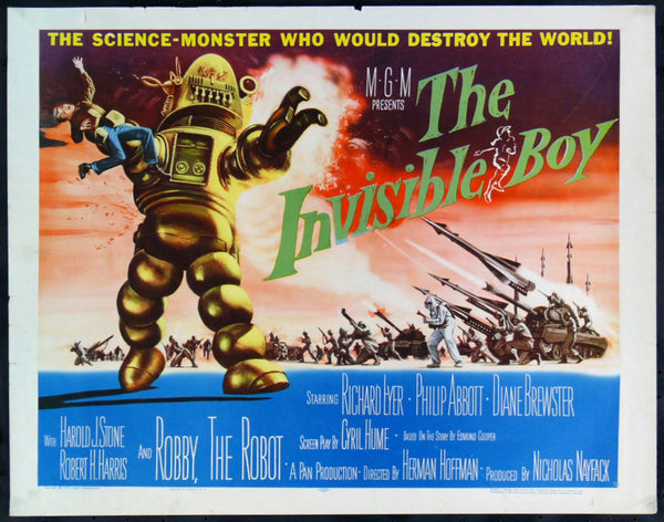 Original The Invisible Boy movie poster