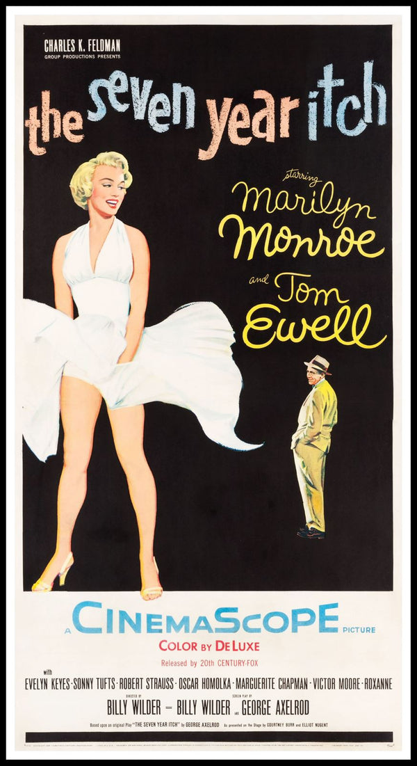 Original The Seven Year Itch movie poster