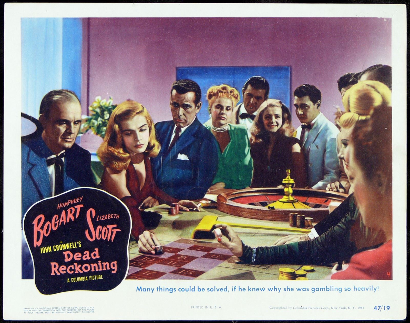 Original Dead Reckoning movie poster