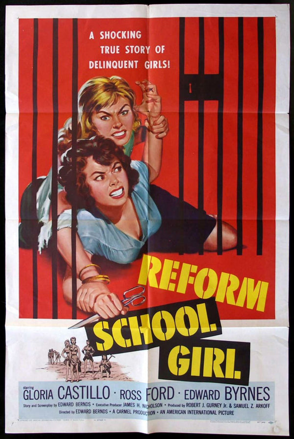 Original Reform School Girl movie poster
