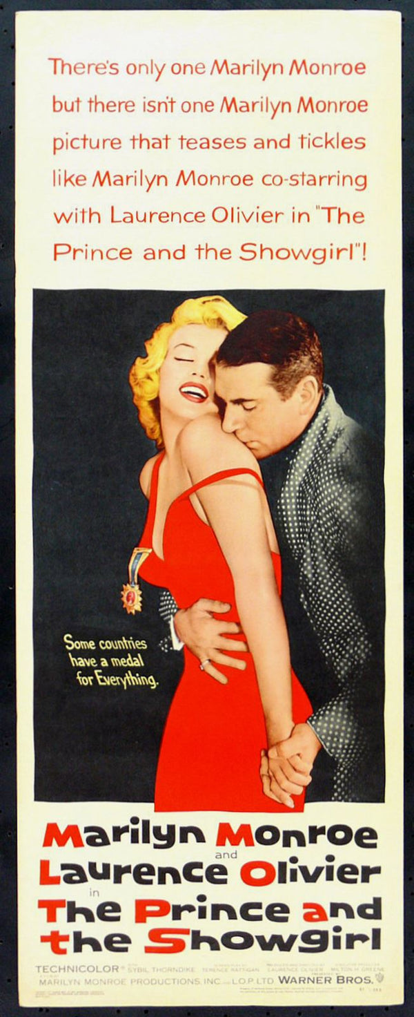 Original The Prince and the Showgirl movie poster