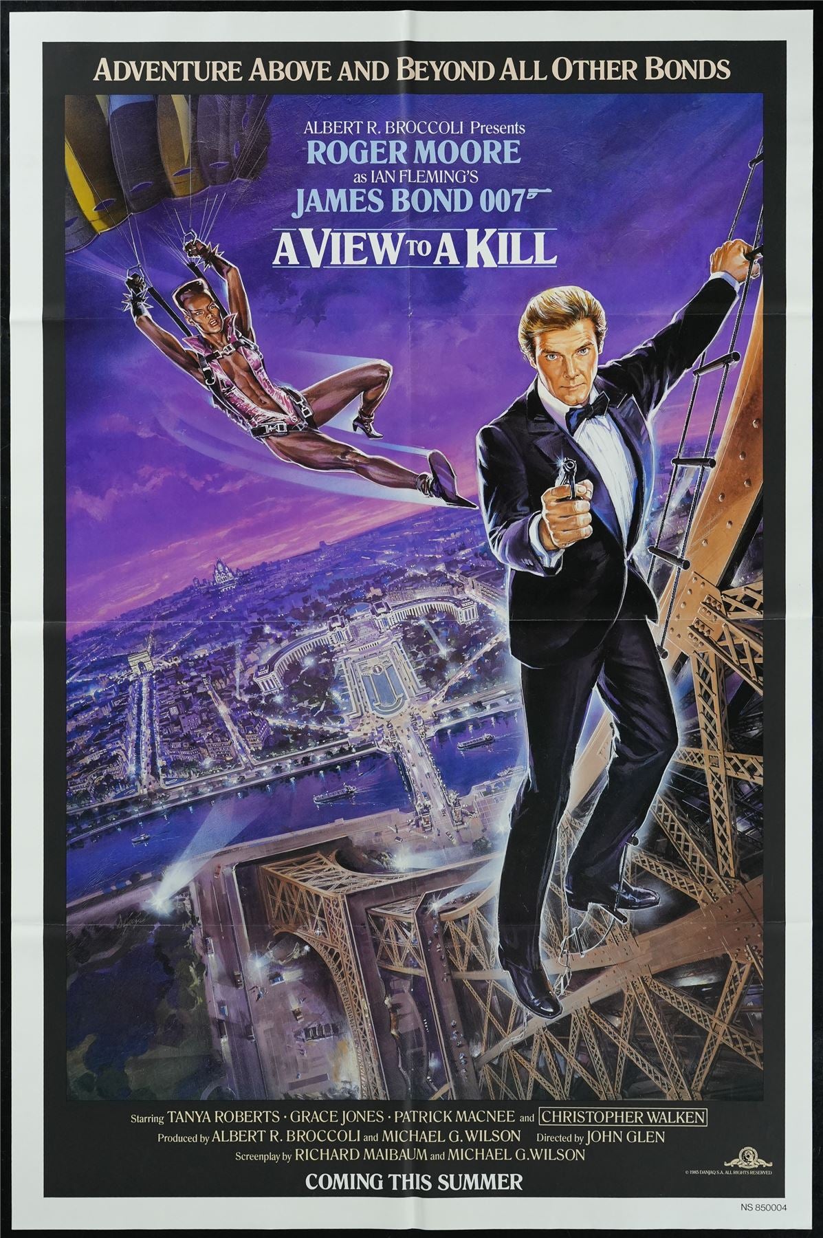 Original A View to a Kill movie poster
