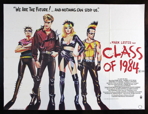 Original Class of 1984 movie poster