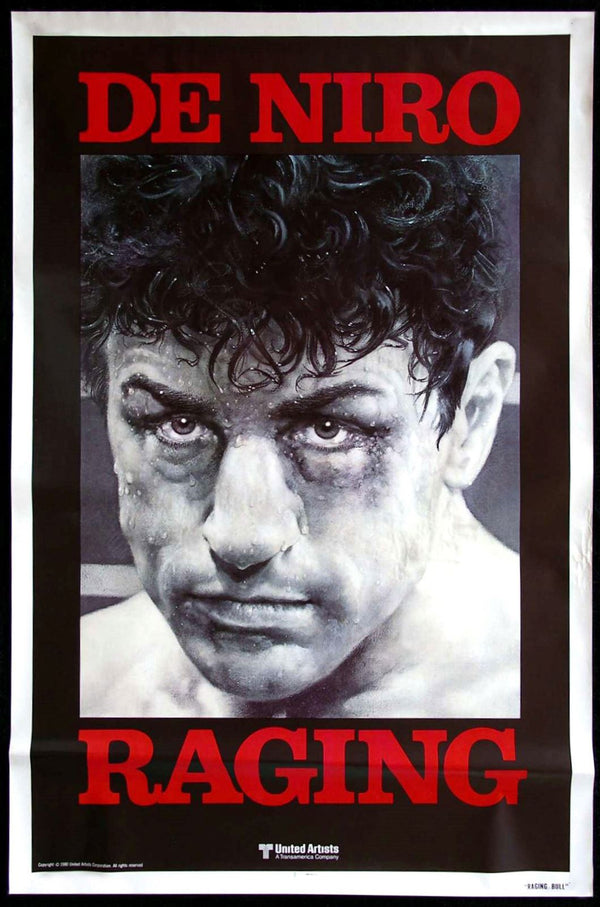 Original Raging Bull movie poster