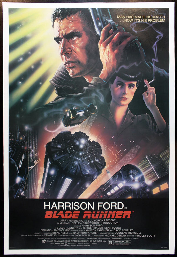 Original Blade Runner movie poster