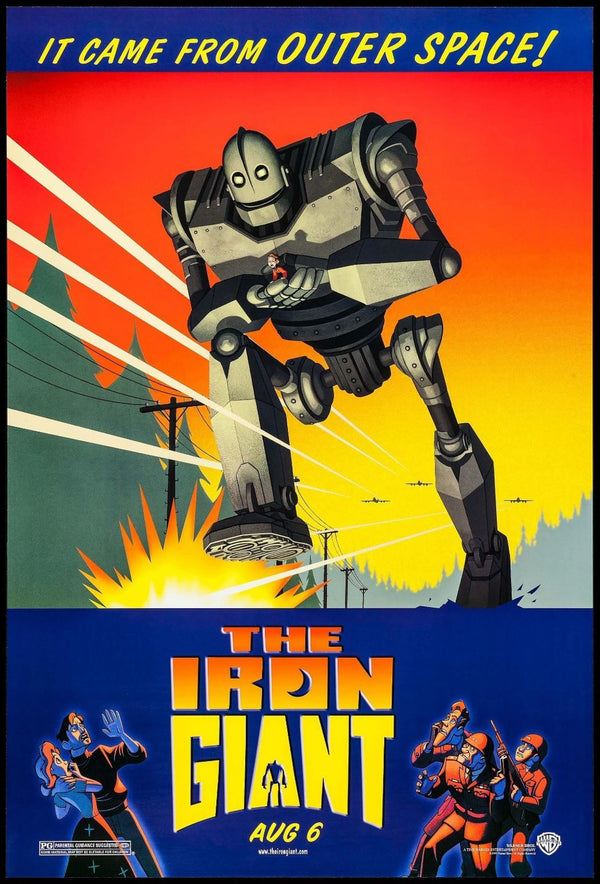 Original The Iron Giant movie poster