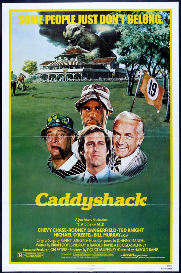 Original Caddyshack movie poster